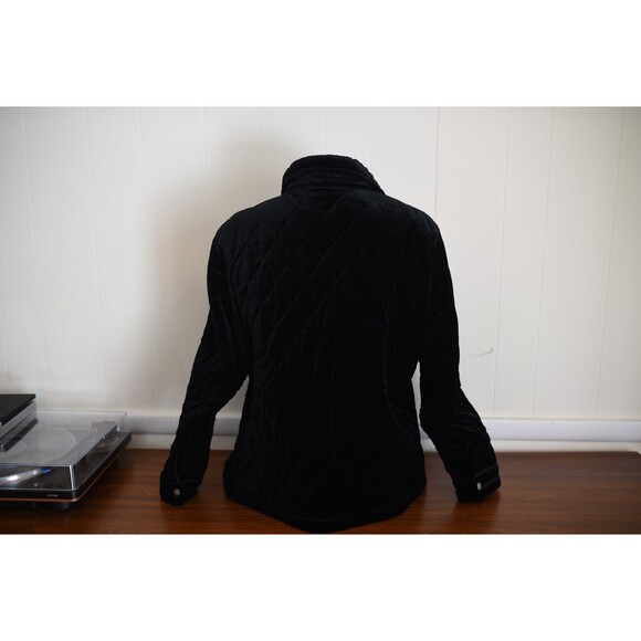 Chico's Travelers Blazer Jacket Size 3 XL Black Quilted shacket - Picture 4 of 9